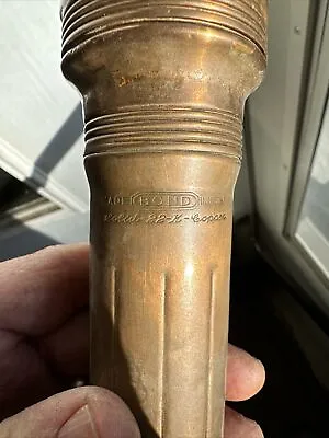 Vintage BOND 22k Solid Copper  7” Flashlight • $18