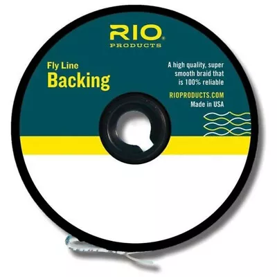 Rio 20 Lb 100 Yard Spool Of Dacron Backing In White Fly Line & Reel Backing • $9.25