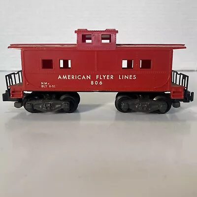 American Flyer Lines S Train 806 Caboose 1 • $9.99