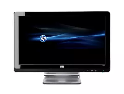 HP 2010i 20  Wide Screen 1600x900 LCD Monitor VGA/DVI Built-In Speakers Tested • $17.95