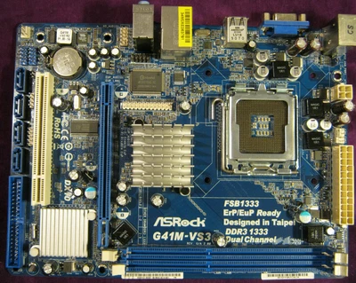 ASROCK G41M-VS3 Rev 2.00 LGA 775 DDR3 MATX Motherboard • £45.60