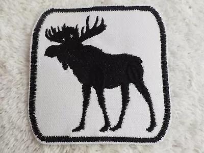 Moose 3-1/2  Embroidery Iron-on Patch (E41) • $7.90