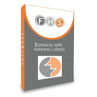 Professional Business Customer Contacts & Address Labels  Database Software  • £25