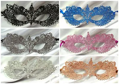 Masquerade Lace Mask Costume Prom 50 Shades Lingerie Birthday School Party • $12.91