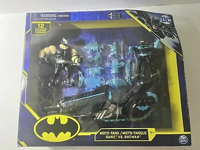 New Sealed DC Comics Moto-Tank Vehicle Bane VS Batman Action Figure Spin Master • $14.50