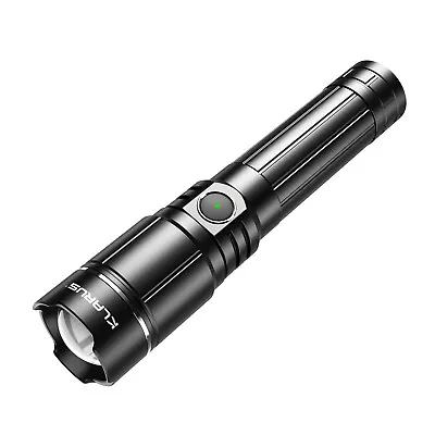 KLARUS EP9 Pro LED Zoomable Flashlight 1300 Lumens Rechargeable Flashlight Torch • $39.95