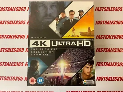 4K Ultra HD Premier 6 Film Collection 4K UHD Ultra HD Blu Ray New & Sealed • £19.99