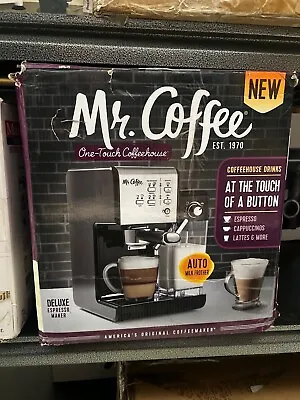 Mr. Coffee BVMC-EM6701SS Espresso MakerLatte And Cappuccino Machine • $139