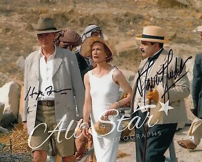 POIROT - David Suchet & Hugh Fraser Signed Photograph 01 (SCHT) • £65