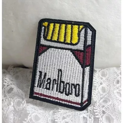 Iron On Patch Marlboro Cigarette -M • $4