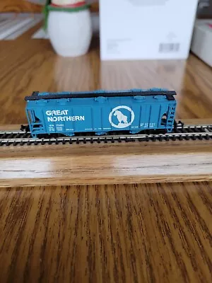 N Scale Great Northern Covered Hopper Car #71084 By Bachmann  • $4.25