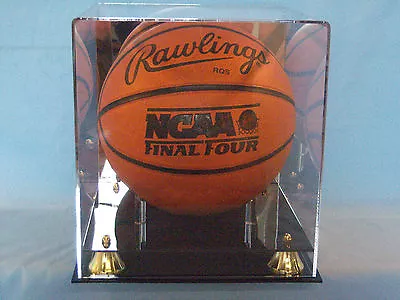 $57.95 • Buy Basketball Display Case Full Size Mirror Back 85% UV Filtering Acrylic NBA NCAA 