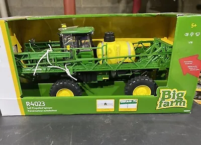 John Deere Ertl 1:16 Big Farm R4023 Self-Propelled Sprayer - LP68214 • $64.99