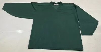 Hockey Jersey Quality Heavy Mesh Unused  Alpha Brand  Adult XXLXXXL Dark Green • $22.50