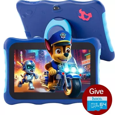 Kids Tablet PC 7 Inch Android 2GB RAM 32GB Storage Free 64GB-SD Dual Camera WIFI • £29.99