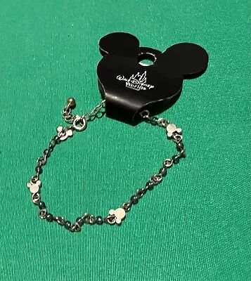 Disney Parks Mickey Head Tiny Blue Beads Bracelet Child Adult Disney Jewelry New • $14.95