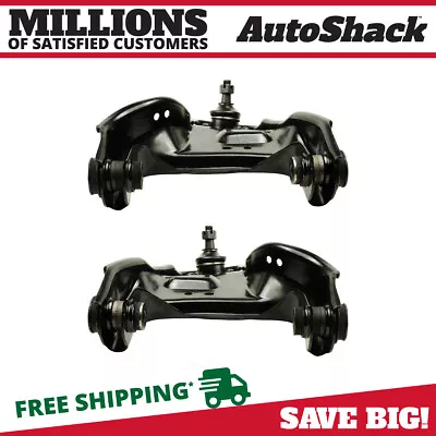 Front Upper Control Arms W/ Ball Joints Pair For GMC Jimmy Sonoma Chevy S10 4.3L • $52.46