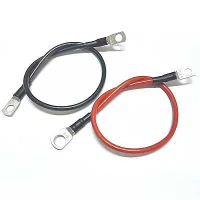 10 Awg Battery Cable 50 Amp Tri Rated/Auto Spec 6mm² Copper Lug Wire M5 M6 M8M10 • £3.55