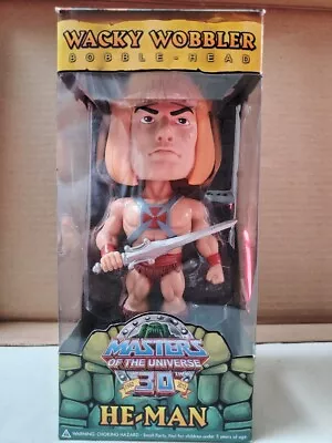 Funko Masters Of The Universe 30th Wacky Wobbler Bobblehead 2012 Figure He-Man • $50