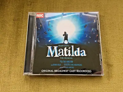 Matilda The Musical - Original Broadway Cast CD - Tim Minchin - 2013 Roald Dahl • £10.99