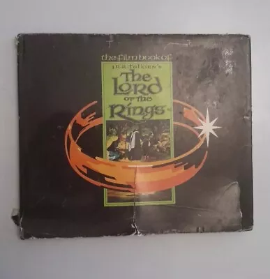 Film Book Of J.R.R.Tolkien's The Lord Of The Rings- BAKSHI - Ballantine HC 1978 • £15