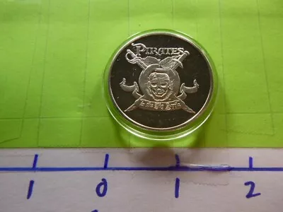Mickey Mouse Disney Pirates In Big Apple New York 1996 Silver Nickel Coin 1dn0 • $49.95