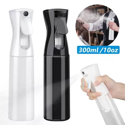 300ML Fine Mist Spray Bottle Hairdressing Sprayer Hair Salon Beauty Tool 2Pcs • £7.99