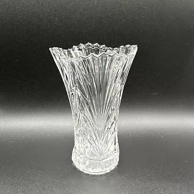 Mikasa Crystal Clear Accent Bud Vase 4.75  Tall (#38) • $15