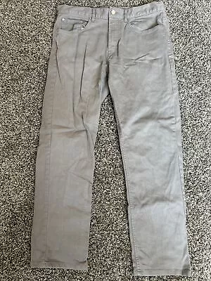 HM Pants Mens 33x32 Regular Gray Regular Fit • $8