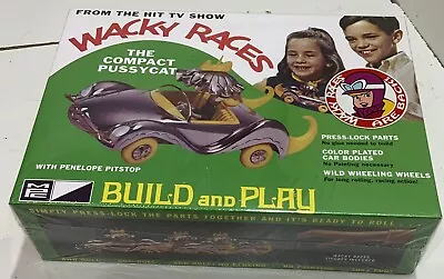 Wacky Races The Compact Pussycat Snap Model Kit 1/25 Scale MPC Penelope Pitstop • $22.60