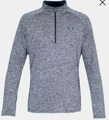 Under Armour Men's Tech 2.0 1/2 Zip Long Sleeve Shirt Asst Sizes  1328495 408 • $19.99