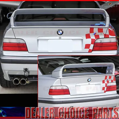 1992-1995 1996 1997 1998 BMW E36 94-99 M3 LTW Style High 4p Trunk Wing UNPAINTED • $121.97