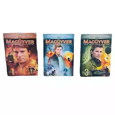 MacGyver Original Series DVD Box Set Season 1 2 3 Brand New Factory Sealed • $24.99