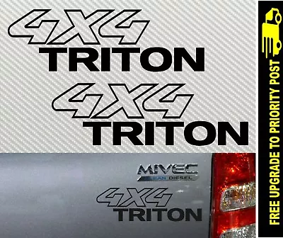 For Mitsubishi TRITON Mn Mk Ml 4X4 DECAL STICKERS  • $7.99