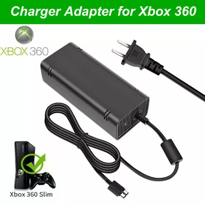 $17.95 • Buy AC Adapter Charger Brick For Microsoft Xbox 360 Slim Console Power Supply Cord