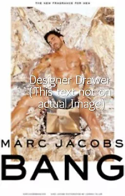 Marc Jacobs Bang Fragrance Paper Print Ad Advertisement • £12.54