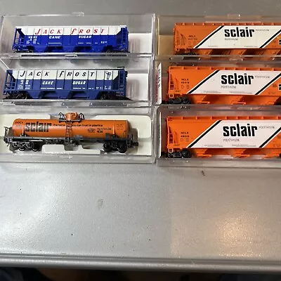 N Scale Freight Cars Lot Sclair And Jack Frost • $75