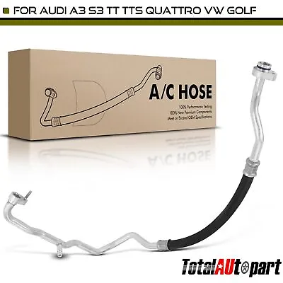 AC Refrigerant Hose Suction Line For Audi A3 2015-2020 VW Golf 2015-2018 Jetta • $31.99