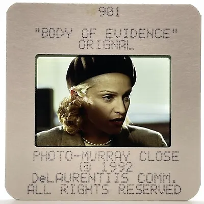 35mm Slide Of Madonna In Body Of Evidence Movie Vintage Publicity Promotion #15 • $24