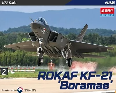 Academy 1/72 ROKAF KF-21  Boramae  #12585 📌New Rel. 📌Listed In USA📌 • $18.98