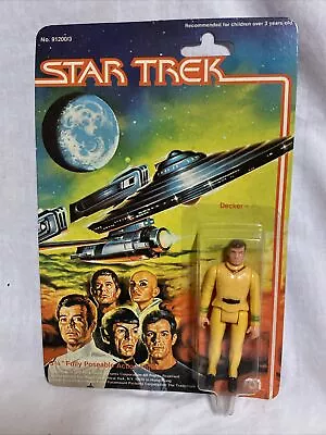 1979 MEGO STAR TREK  Decker  3.75  Action Figure Sealed / Unused • $49.99