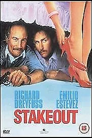 Stakeout DVD (2002) Richard Dreyfuss Badham (DIR) Cert 15 Fast And FREE P & P • £4.55