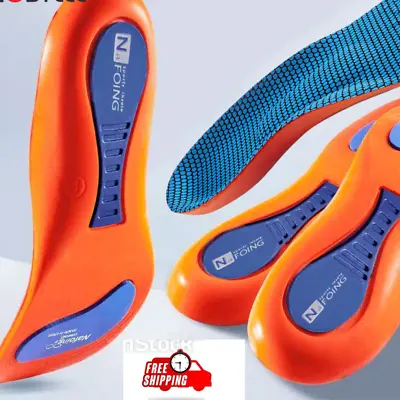£4.99 • Buy Orthotic Insoles Arch Support Flatfoot Running Insoles For Shoes Soles