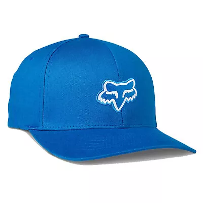 Fox Racing Men's Legacy Royal Blue Flexfit Hat Clothing Apparel Moto Motox Ra... • $36.70