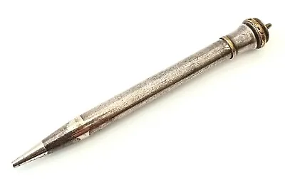 Antique Vintage Propelling Pencil By Wahl Eversharp USA Silver Plated Working • £18.99