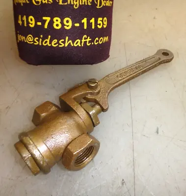 1/4  Outlet 3/8  Inlet CENTRAL WHISTLE VALVE  VERY NICE STEAM ENGINE !!! • $114.95