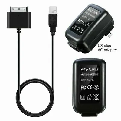 For Toshiba AT200/AT300 Tablets USB Charger Sync Cable Power Cord &US AC Adapter • $25.55