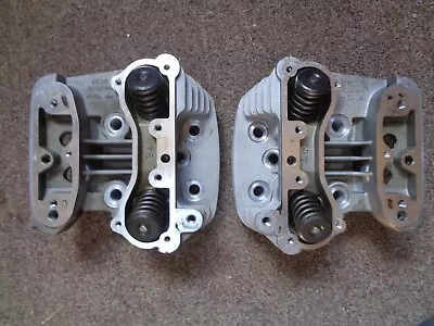 Harley 16721-84c-16720-84b Silver EVO Evo Cylinder Heads Bottom Breather • $425