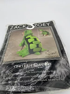 Zack And Zoey Turtle Dog Costume Sz X-small • $9.95