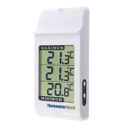 Digital Max Min Greenhouse Thermometer - Max Min Thermometer To Monitor Maximum • £13.31